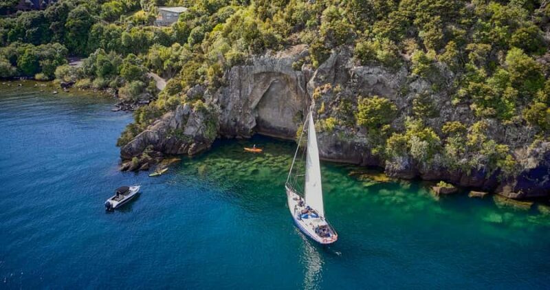 Lake Taupo: Classical Sailing to the Mori Rock Carvings - Key Points
