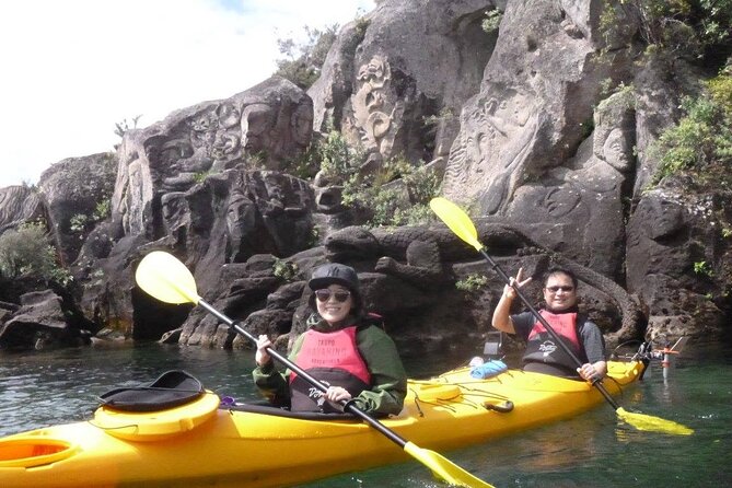 Lake Taupo - Maori Rock Carvings Package (Mountain Biking & Kayaking) - Photo Opportunities