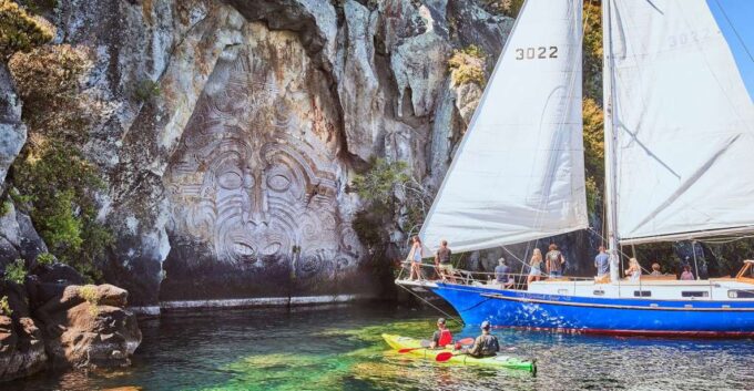 Lake Taupo: Sailing Trip to the Maori Rock Carvings - Sailing Experience and Activities