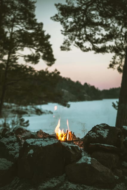 Lake Walk and Campfire Private Tour - Key Points