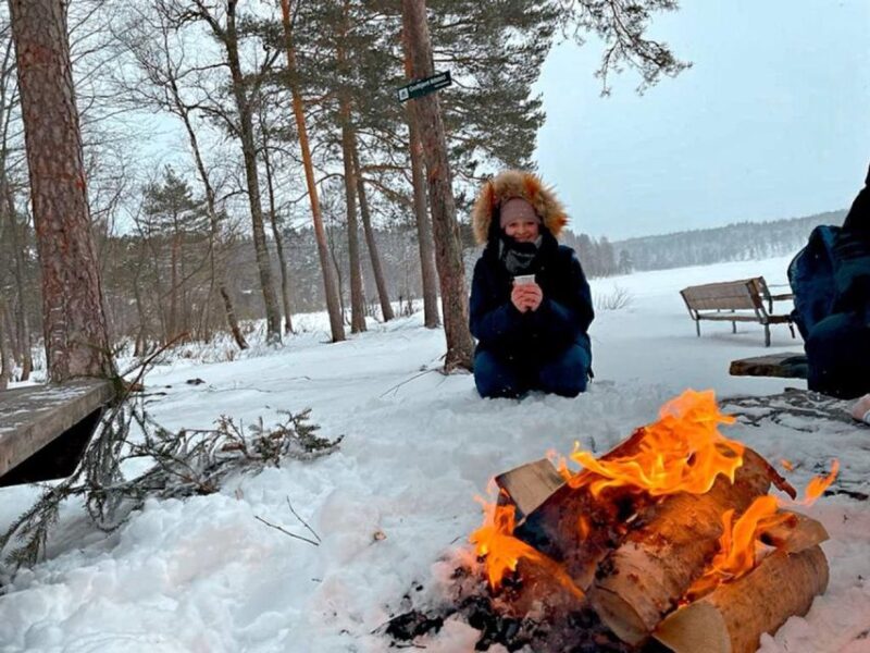 Lake Walk and Campfire - Break Time