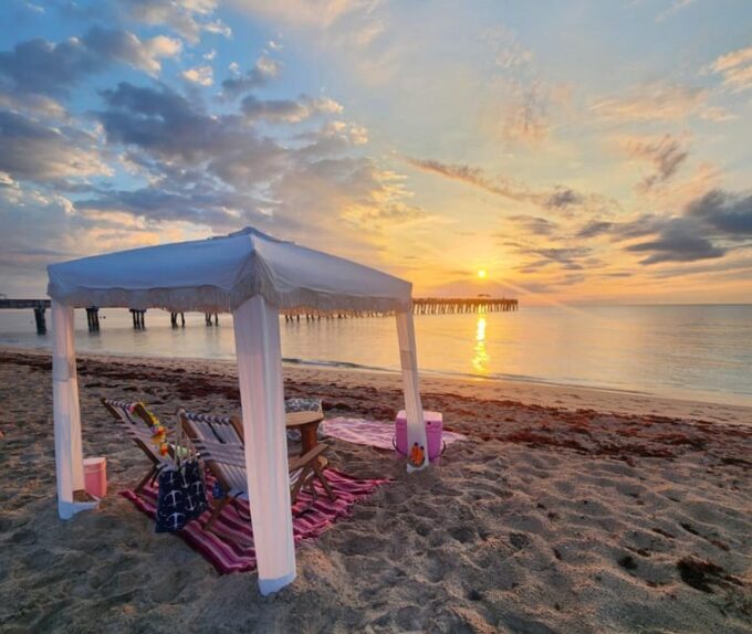 Lake Worth Pier: All-Inclusive Beach Day Cabana Rental - South Floridas Premier Cabana Rental