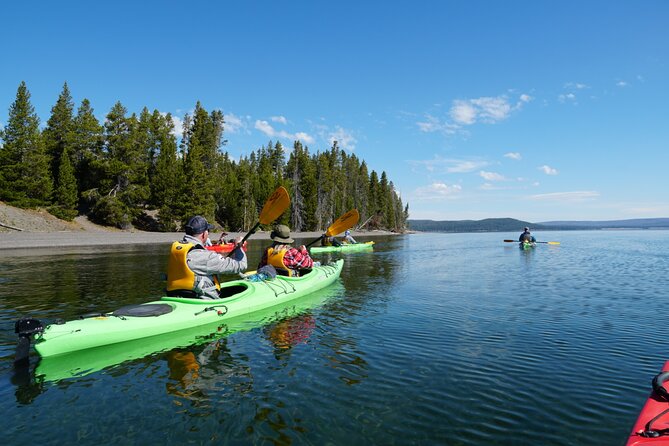 Lake Yellowstone Half Day Kayak Tours Past Geothermal Features - Kayaking Experience