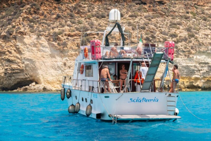 Lampedusa: Yacht Excursion, Swimming Stops and Typical Lunch - Key Points