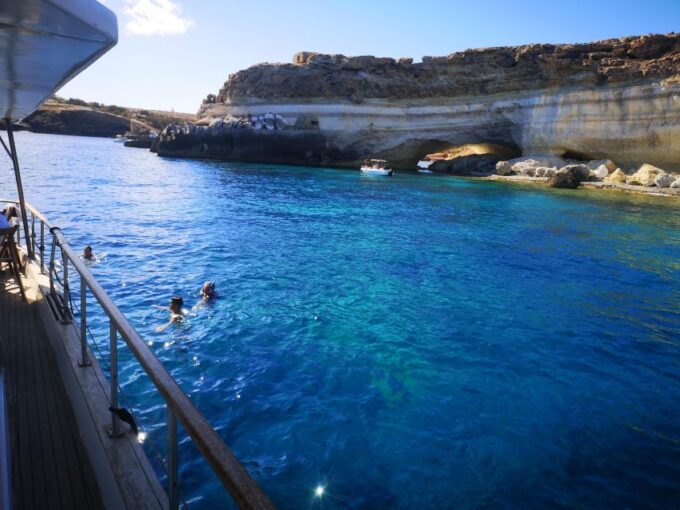 Lampedusa: Yacht Excursion, Swimming Stops and Typical Lunch - Frequently Asked Questions