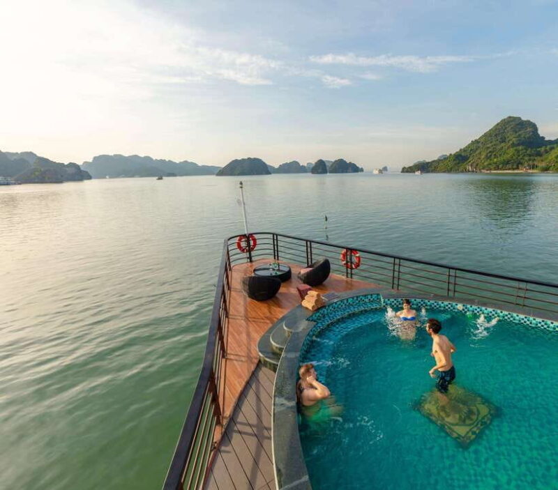 Lan Ha Bay 2 Days 1 Night 5 Star Cruise Classic Style - Accommodation and Meals