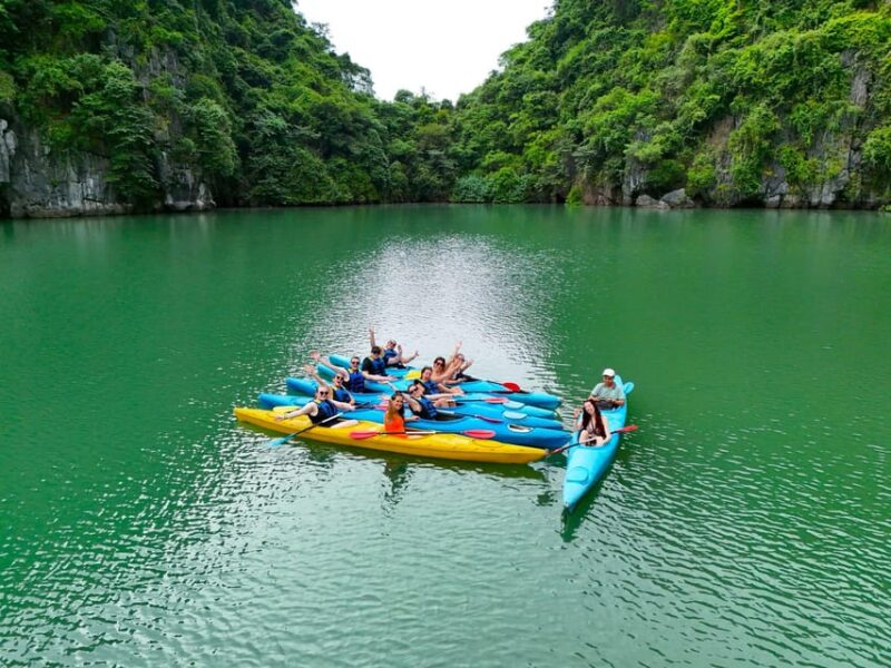 Lan Ha Bay-Cat Ba Island 2D1N Cruise: Meals, Kayaking-Biking - Kayaking and Swimming