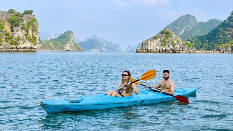 Lan Ha Bay Day Trip: Kayaking, Swimming and Biking - Cai Beo Floating Village