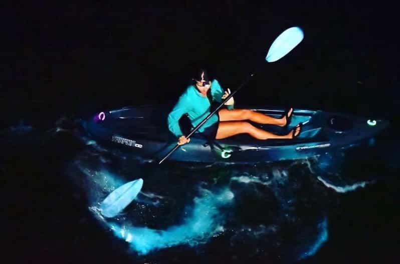 Lan Ha Bay | Night Kayaking Explore Bioluminescence Plankton - Explore Cai Beo Floating Village