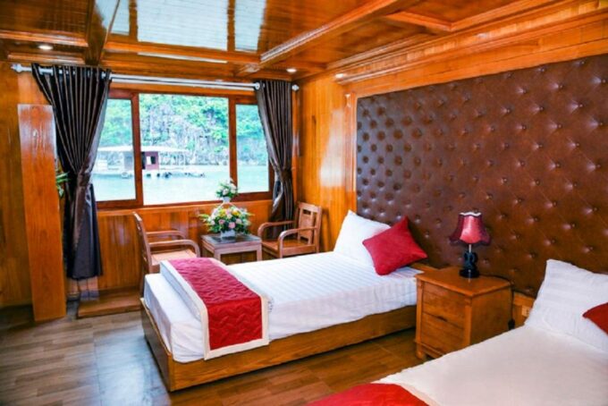 Lan Ha Bay, Viet Hai Village Boutique Cruise - Explore Light and Dark Caves