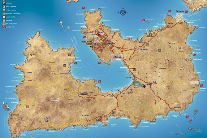 Land Excursion Around Milos Island - Top Landmarks Explored