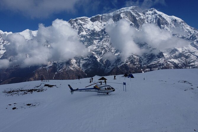 Landing Annapurna Base Camp by Helicopter Tour From Pokhara - Unique Experience