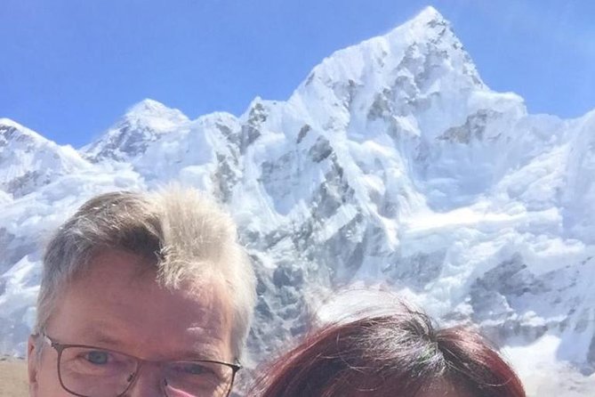 Landing Everest Base Camp by Helicopter at Kalapathar View Point - Stunning Aerial Views