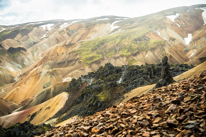 Landmannalaugar Hiking Day Tour - Highlands of Iceland - Climbing the Brennisteinsalda Volcano