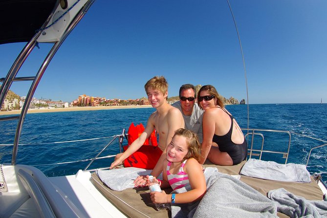 Lands End Luxury Sail and Snorkel Cruise in Cabo San Lucas - Cruise Inclusions and Amenities