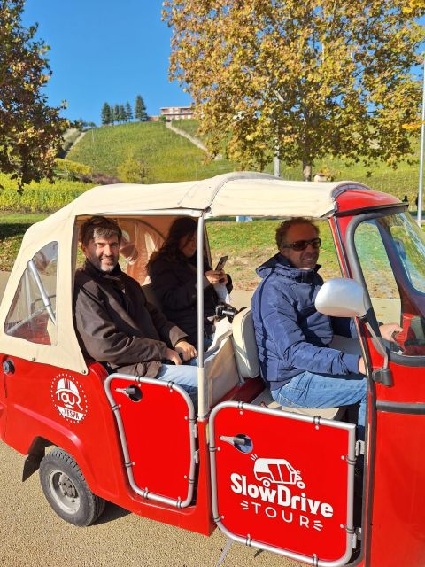 Langhe Tour by Ape With a Delicious Barolo Wine Tasting - Unique Journey in an Ape Calessino