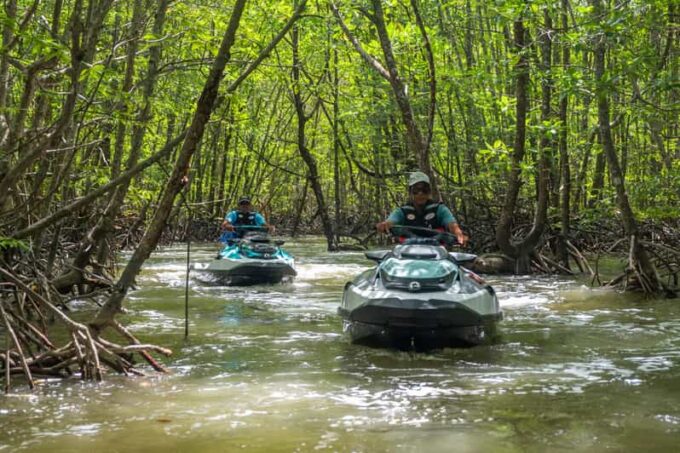 Langkawi: Jet Ski Tour UNESCO Kilim Geopark - Seafood Feast