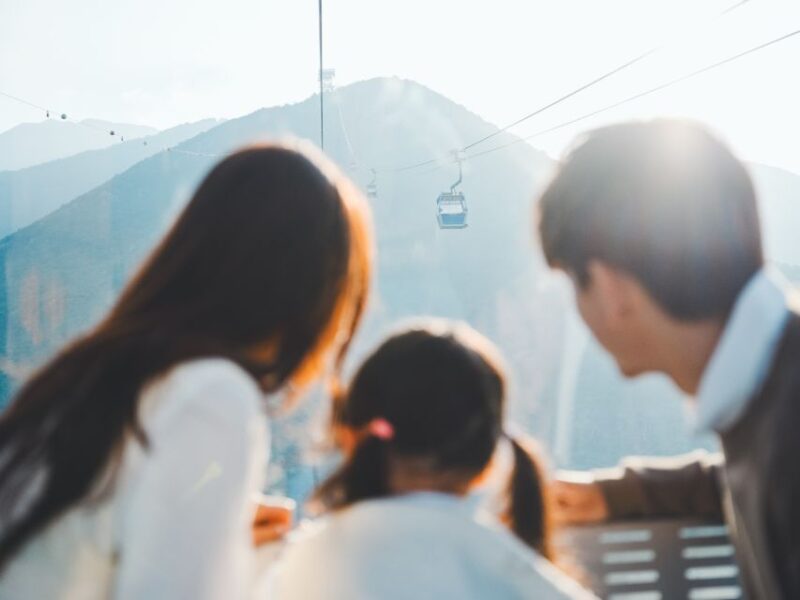 Lantau: Ngong Ping Cable Car Private Skip-the-Line Ticket - Cable Car Experience