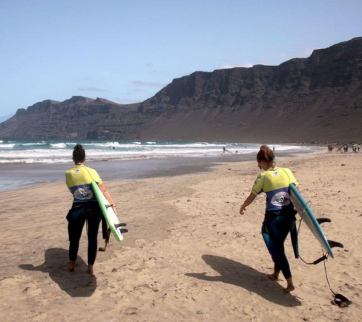 Lanzarote: 2 or 4 Hour Surf Lessons in Famara - Free Cancellation Policy