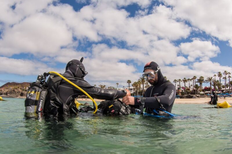 Lanzarote: Beginner Scuba Diving From the Beach - Exploring the Underwater World