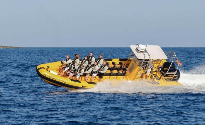 Lanzarote: Fast Blast, Super Speed Boat Adventure at Top Speed - Coastline Cruising at 40 Knots