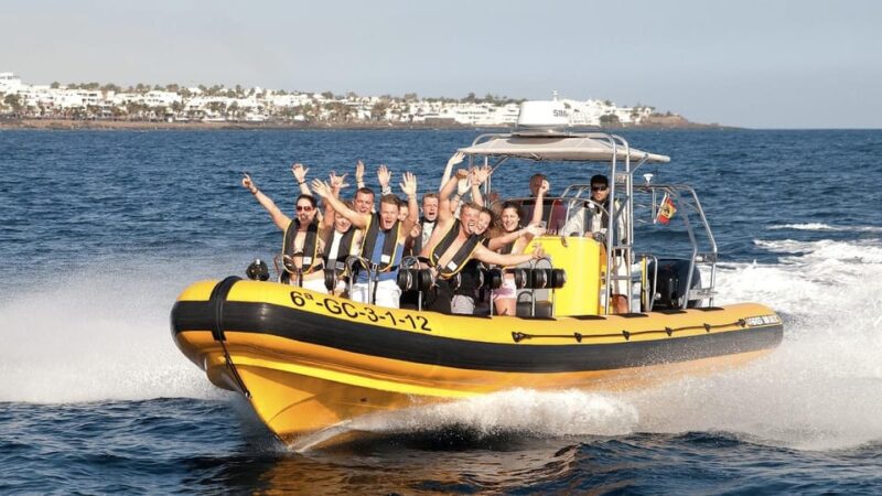 Lanzarote: Fast Blast, Super Speed Boat Adventure at Top Speed - Exhilarating Twists and Slides