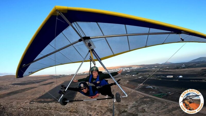 Lanzarote Hang Gliding Tandem Flights - Included in the Package