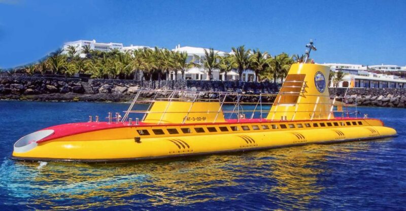 Lanzarote: Real Submarine Dive With Hotel Pickup - Included in the Submarine Dive Package