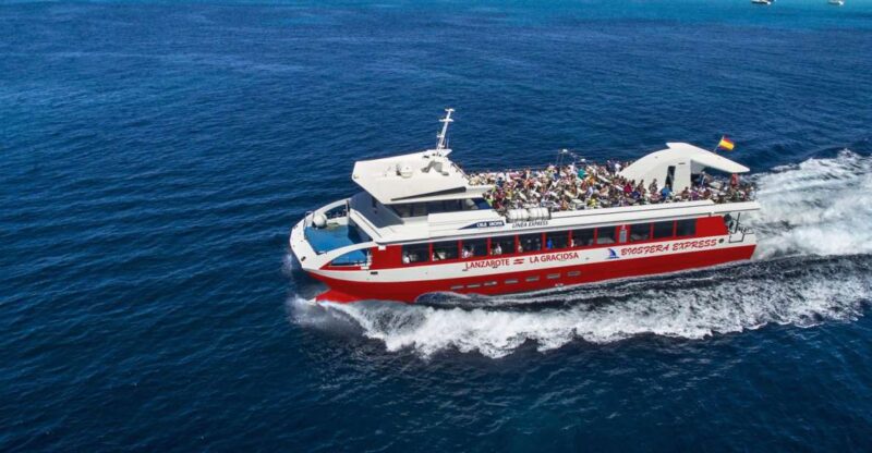 Lanzarote: Roundtrip Ferry Transfer to La Graciosa - Key Points