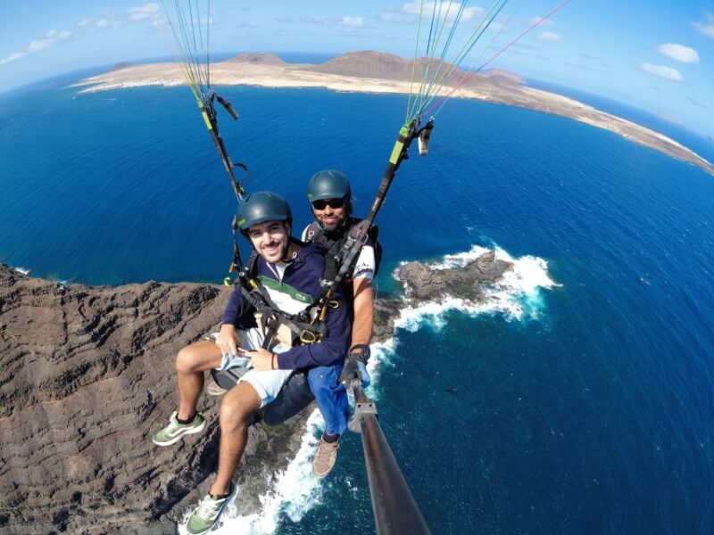 Lanzarote: Tandem Paragliding Flight Over Lanzarote - Feeling of Paragliding Experience