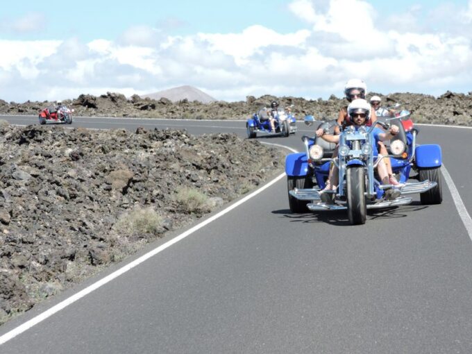 Lanzarote: Three Wheeler Trike Tour for Three People - Booking and Availability
