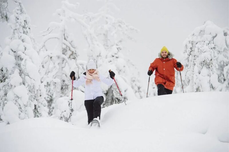 Lapland: Hiking, Ice Fishing, Floating & BBQ Snow Adventure - Experience Ice Fishing