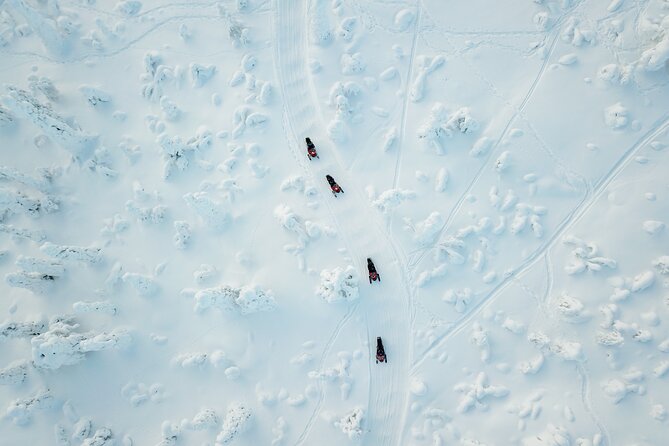 Lappish Lunch Break - Snowmobiling, Ice Fishing and Tasty Food - Meeting and Pickup Information