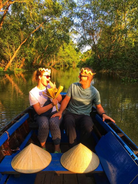 Largest Floating Market - Winding Small Canals - Organic Chocolate - Tranquil Mekong Delta Landscape