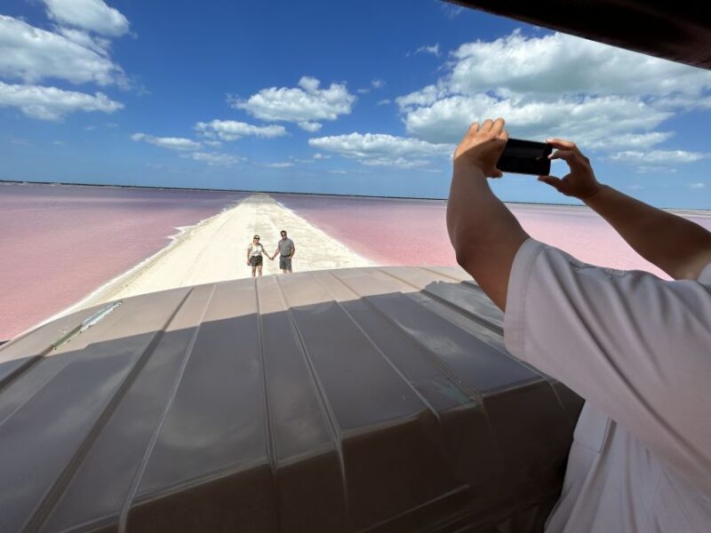 Las Coloradas: Pink Lakes Safari Tour - Meeting Point and Parking