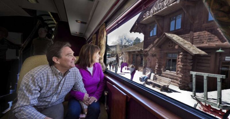 Las Vegas 2-Day Grand Canyon Railway Bearizona Meteor Crater - Arizona Route 66 Museum