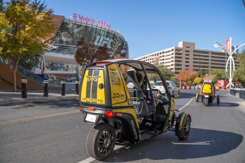 Las Vegas: 2 HR City Highlights Private Talking GoCar Rental - Starting Location and Inclusions