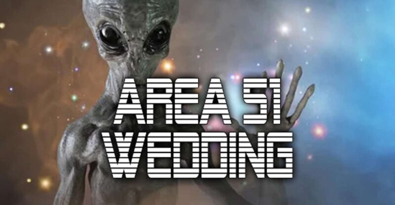 Las Vegas: Area 51 Wedding Ceremony + Stunning Photography - Unique Area 51 Theme