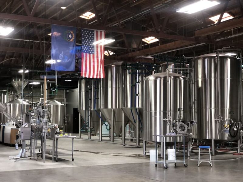 Las Vegas: Brewery Tour by Party Bus With 3 Flights of Beer - Transportation and Amenities