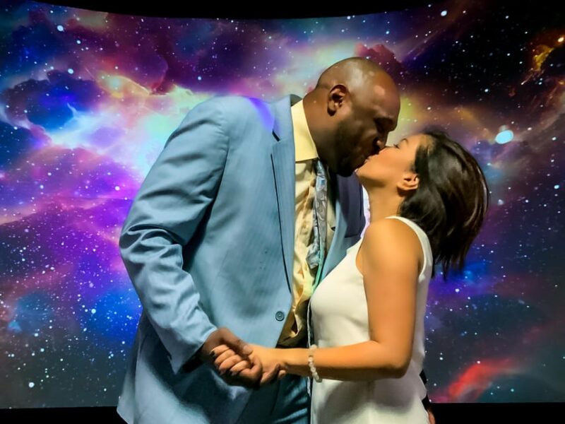 Las Vegas: Cosmic Space Wedding + Spectacular Photography - Vows and Celestial Blessings