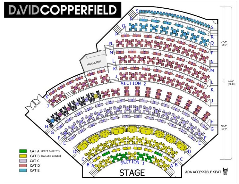 Las Vegas: David Copperfield at the MGM Grand - Venue and Meeting Point