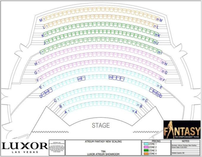 Las Vegas: Fantasy Burlesque Show at Luxor Hotel & Casino - Booking and Availability