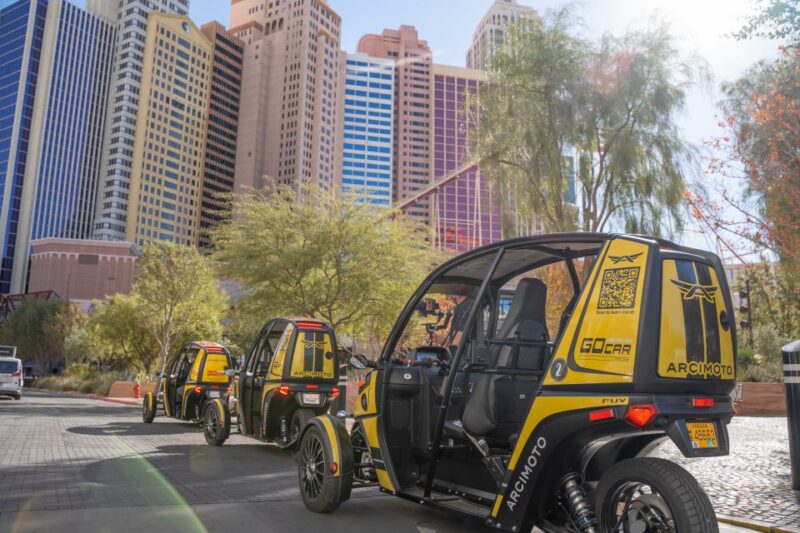 Las Vegas: Full Day Talking GoCar Tour Explore Las Vegas - Important Information