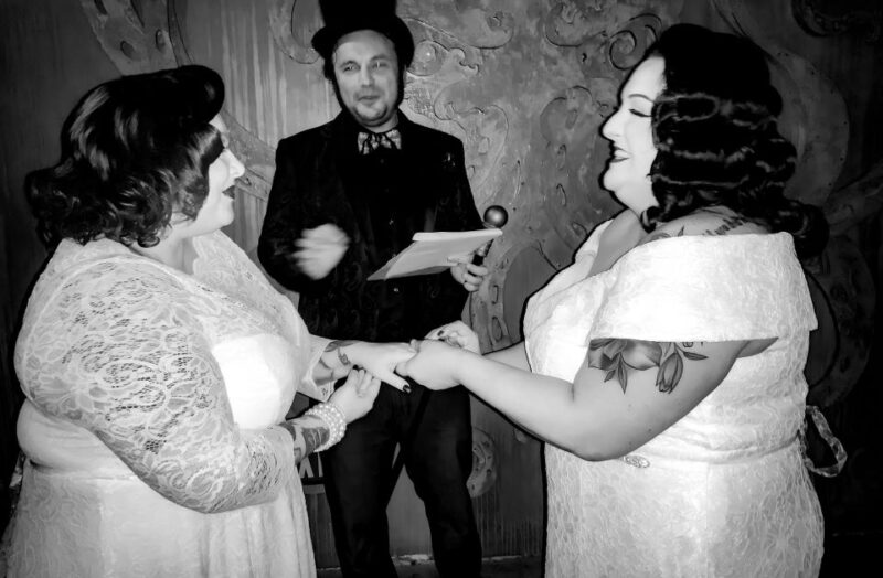 Las Vegas: Gothic Chapel Wedding With Photography Included - Ceremony Details and Ambiance