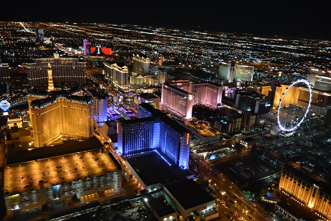 Las Vegas Helicopter Night Flight and Optional VIP Transportation - Weight and Age Restrictions