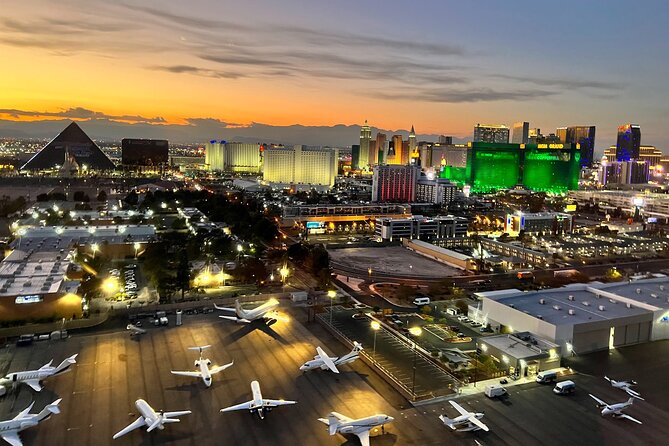 Las Vegas Helicopter Night Flight and Optional VIP Transportation - Dinner Upgrade Details