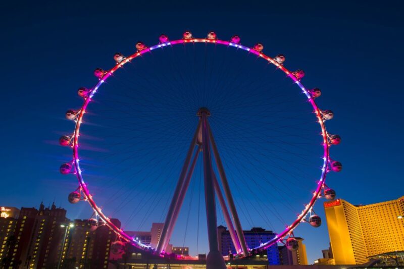Las Vegas: High Roller Entry Ticket With In-Cabin Open Bar - Experience Overview