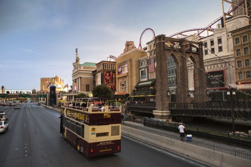 Las Vegas: Hop-on Hop-off Sightseeing Tour by Open-Top Bus - Experience Highlights