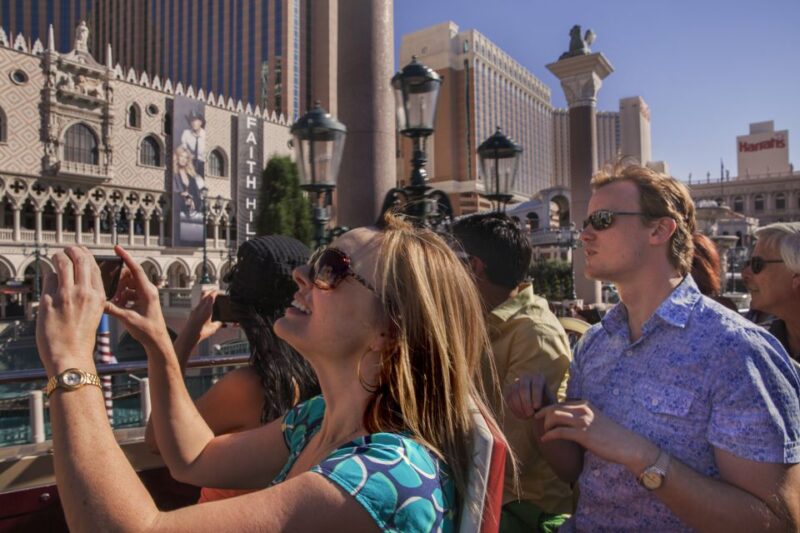 Las Vegas: Hop-on Hop-off Sightseeing Tour by Open-Top Bus - Itinerary and Stops