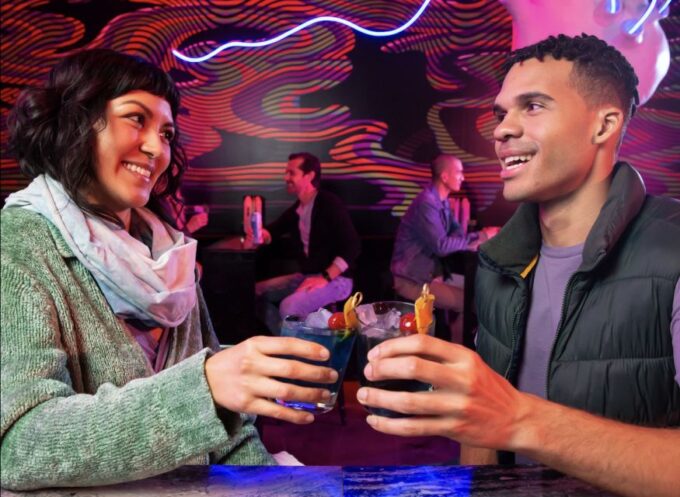 Las Vegas: Meow Wolfs Omega Mart VIP Ticket With Inclusions - Datamosh Bar Experience